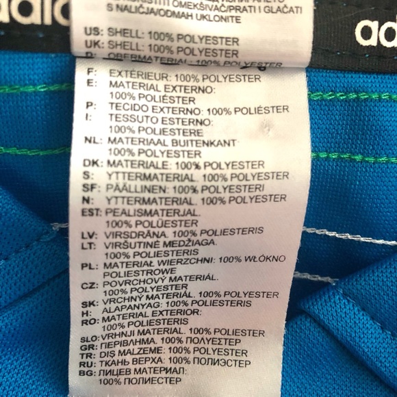 adidas Italy FIR Cariparma Men Medium Football Soccer Jersey - Picture 10 of 11